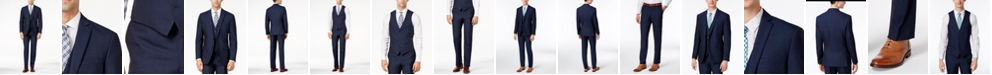 Bar III Midnight Blue Slim-Fit Suit Separates 